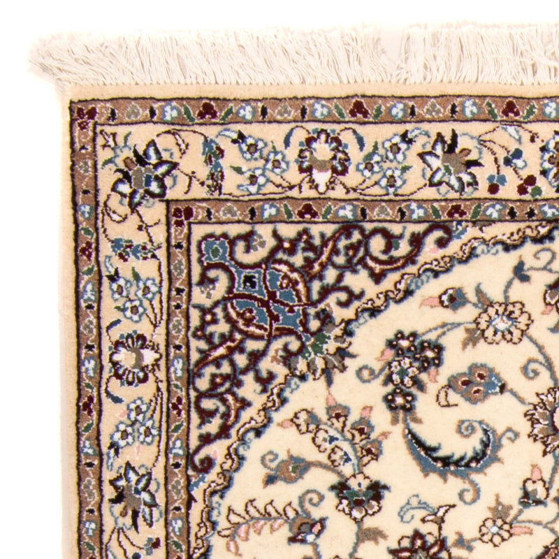 Perzisch tapijt - Nain - Koninklijk - 148 x 96 cm - beige