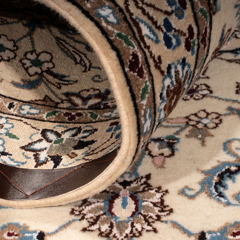 Perzisch tapijt - Nain - Koninklijk - 148 x 96 cm - beige