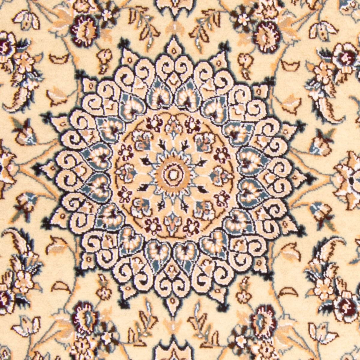 Perzisch tapijt - Nain - Koninklijk - 147 x 86 cm - beige