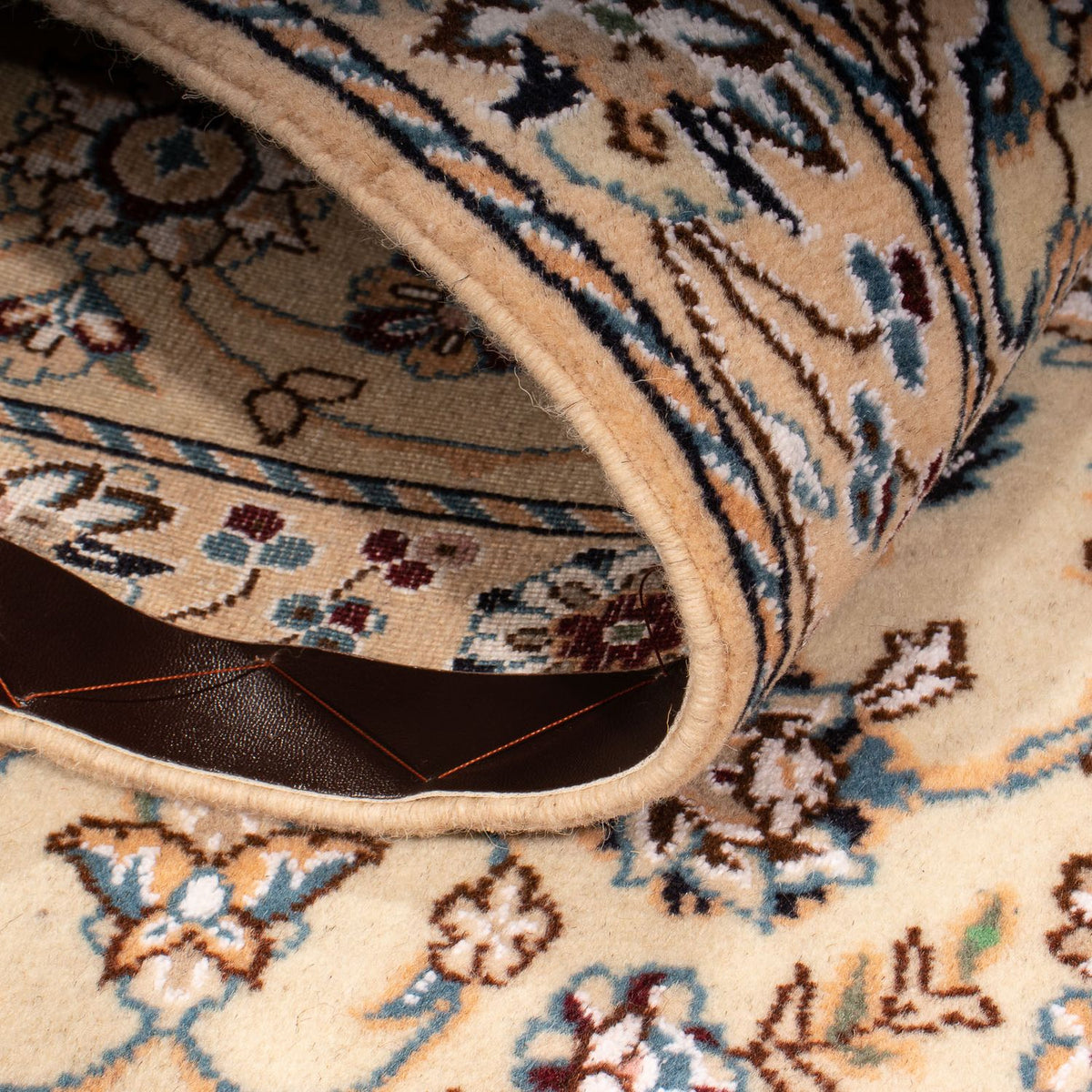 Perzisch tapijt - Nain - Koninklijk - 147 x 86 cm - beige