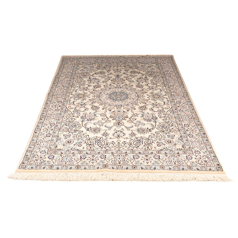 Perzisch tapijt - Nain - Koninklijk - 207 x 128 cm - beige