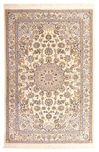 Perzisch tapijt - Nain - Koninklijk - 227 x 135 cm - beige