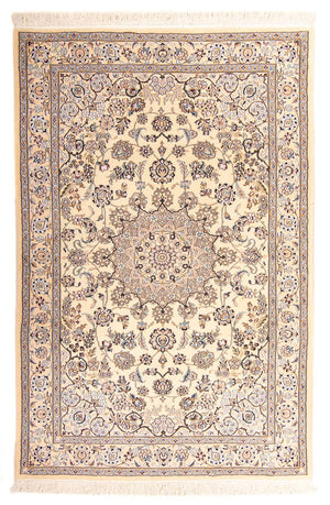 Perzisch tapijt - Nain - Koninklijk - 227 x 135 cm - beige