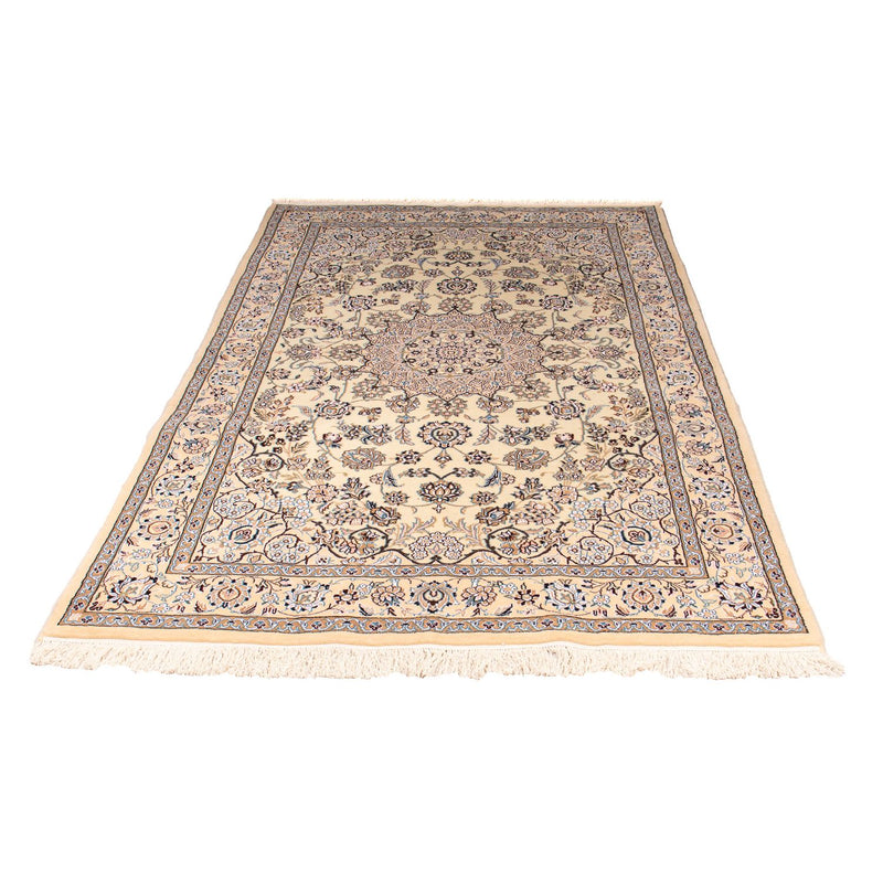 Perzisch tapijt - Nain - Koninklijk - 227 x 135 cm - beige
