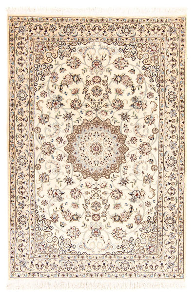 Nain - 9La Tapijt 135x204cm - Perzisch tapijt - beige