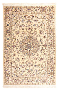 Perzisch tapijt - Nain - Koninklijk - 212 x 132 cm - beige