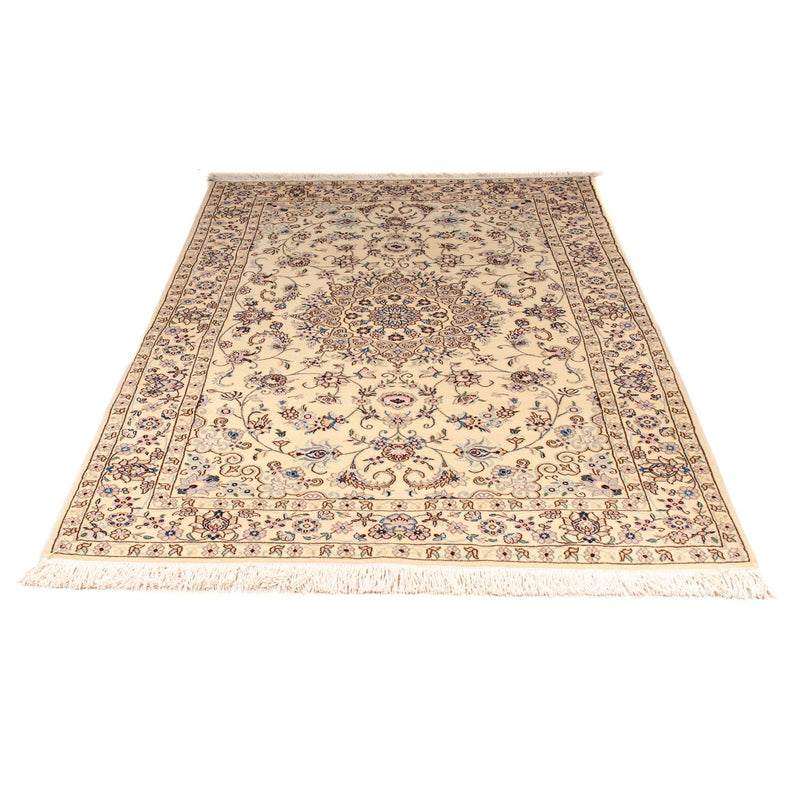 Perzisch tapijt - Nain - Koninklijk - 212 x 132 cm - beige