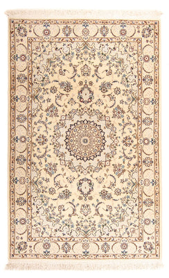 Perzisch tapijt - Nain - Koninklijk - 211 x 127 cm - beige