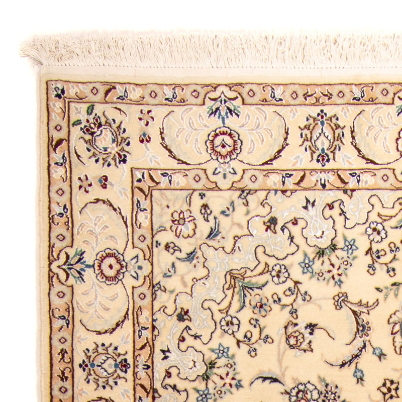 Perzisch tapijt - Nain - Koninklijk - 211 x 127 cm - beige