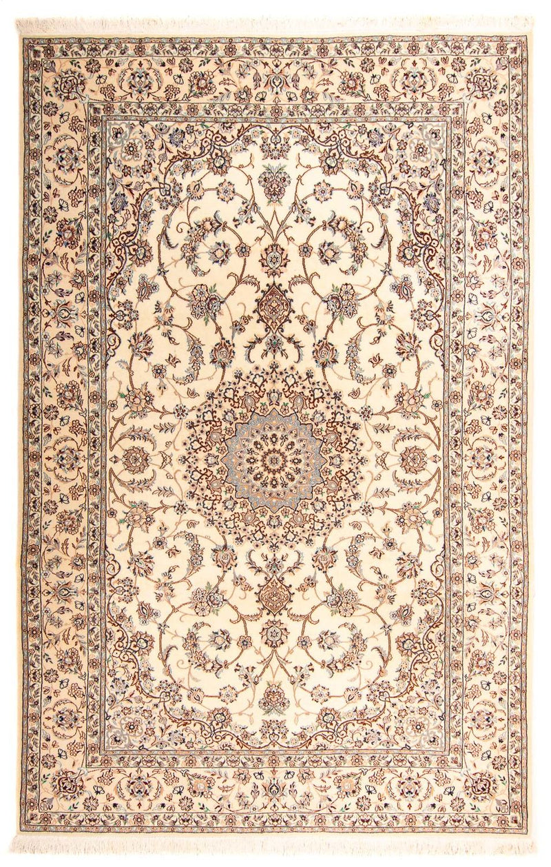 Perzisch tapijt - Nain - Koninklijk - 337 x 210 cm - beige