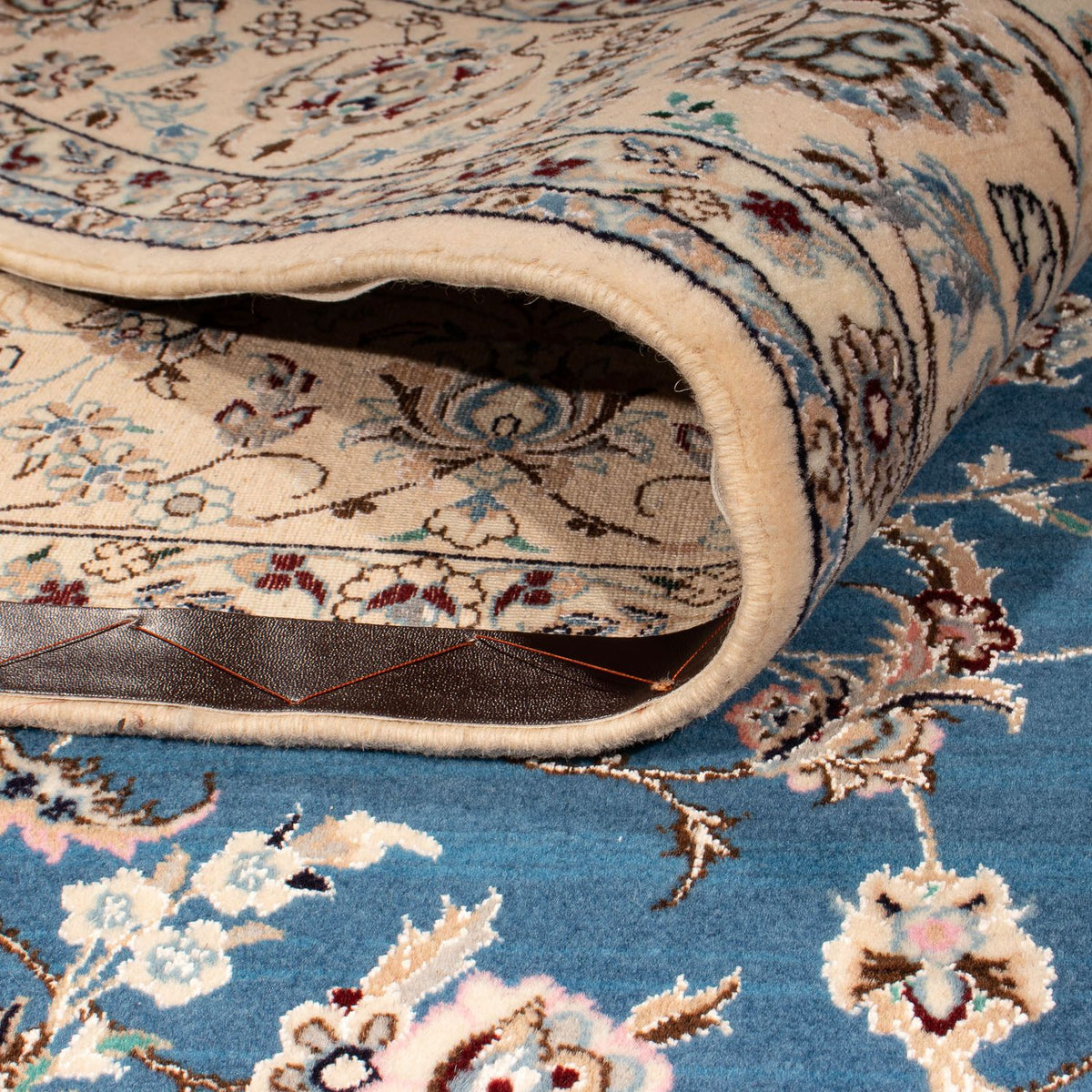 Perzisch tapijt - Nain - Premium - 233 x 155 cm - donkerblauw