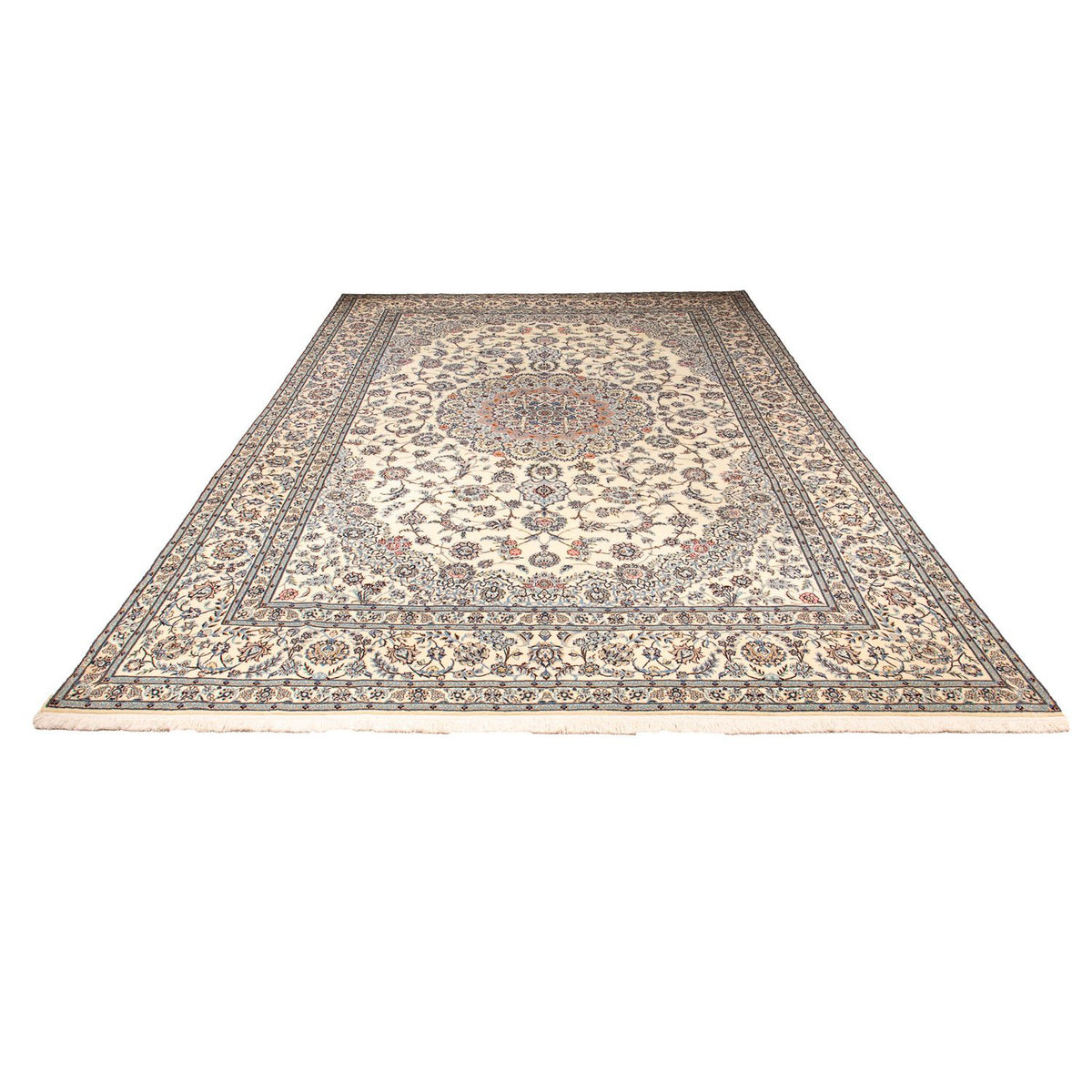 Perzisch tapijt - Nain - Premium - 398 x 257 cm - beige