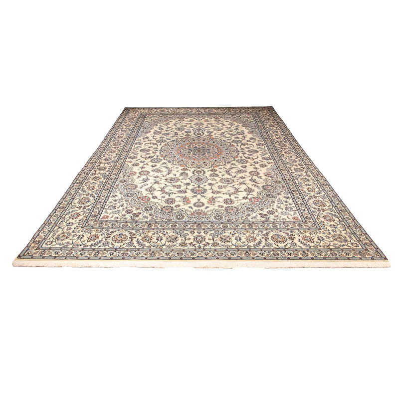 Perzisch tapijt - Nain - Premium - 398 x 257 cm - beige