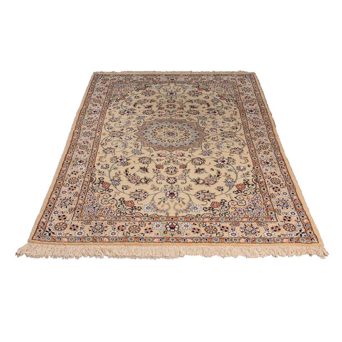 Perzisch tapijt - Nain - Premium - 168 x 107 cm - beige