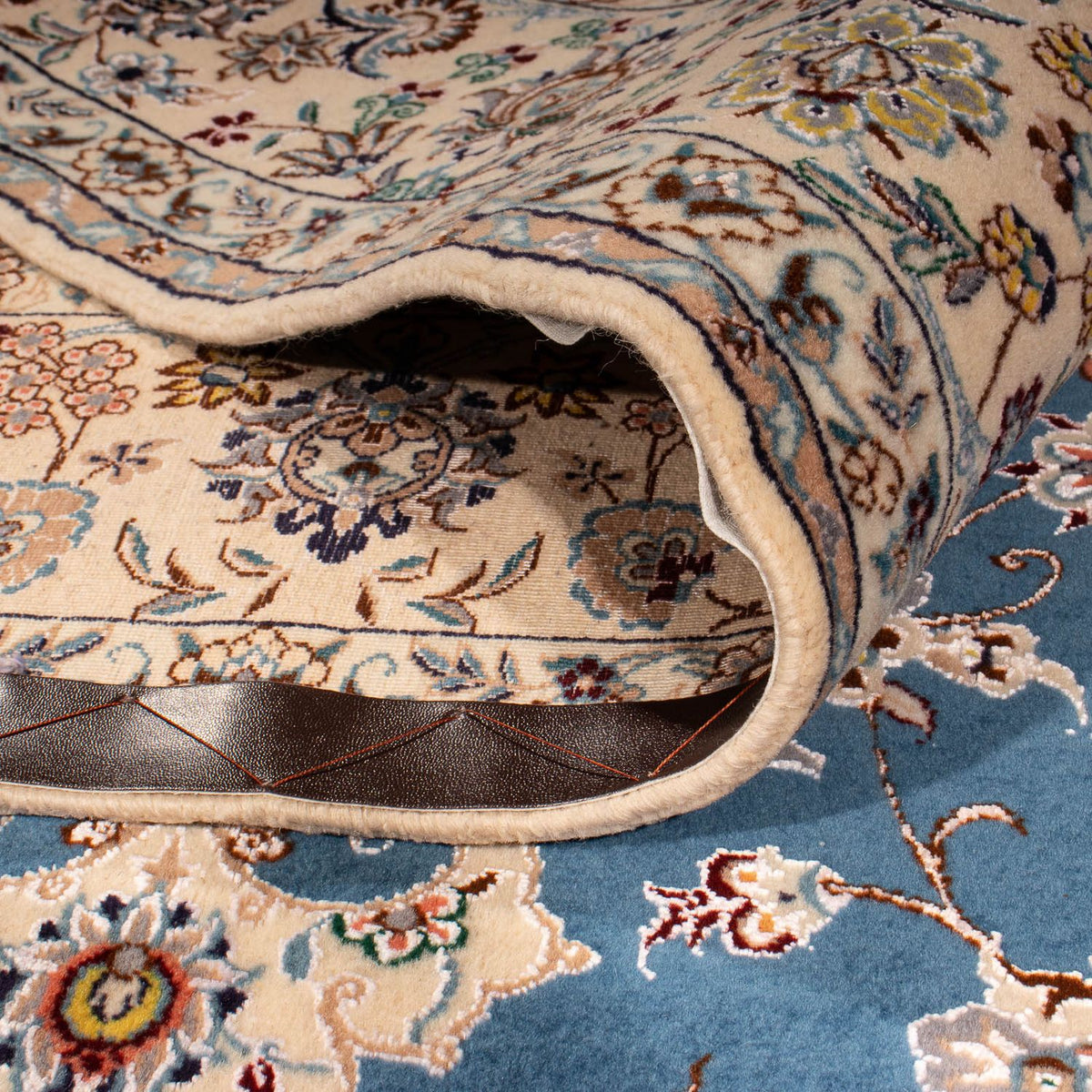 Perzisch tapijt - Nain - Premium - 233 x 156 cm - donkerblauw