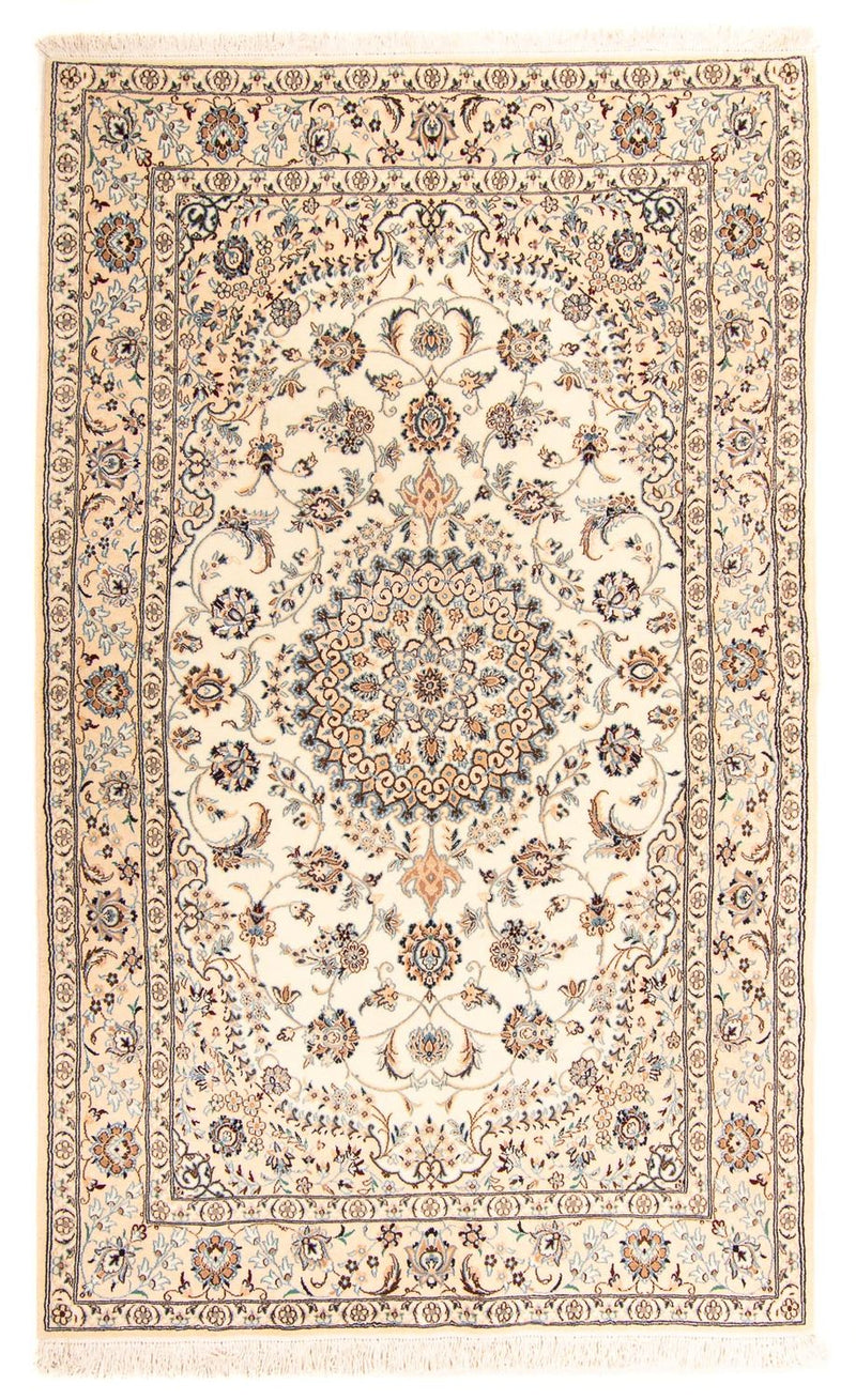 Perzisch tapijt - Nain - Koninklijk - 253 x 148 cm - beige