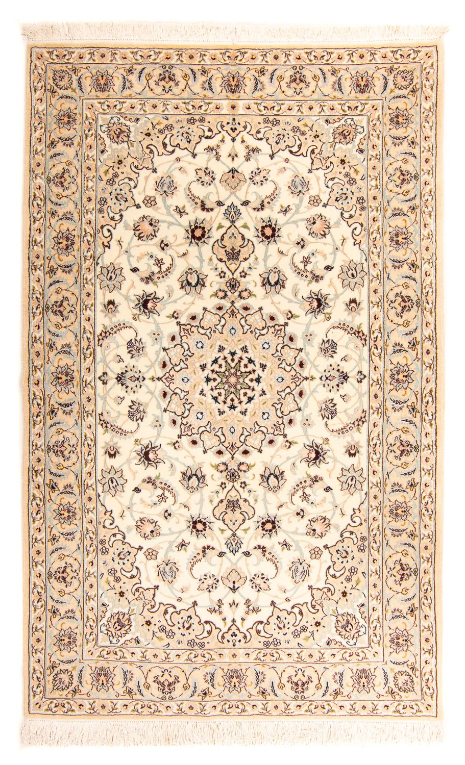 Perzisch tapijt - Nain - Koninklijk - 260 x 148 cm - beige