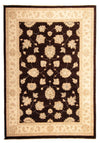Ziegler tapijt 207x288cm - Oosters Tapijt - Rechthoekig / Donkerbruin / 207 x 288 cm Rechthoekig