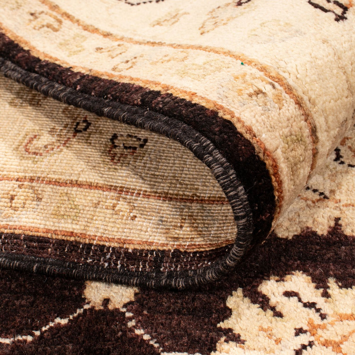 Ziegler tapijt - 166 x 118 cm - donkerbruin