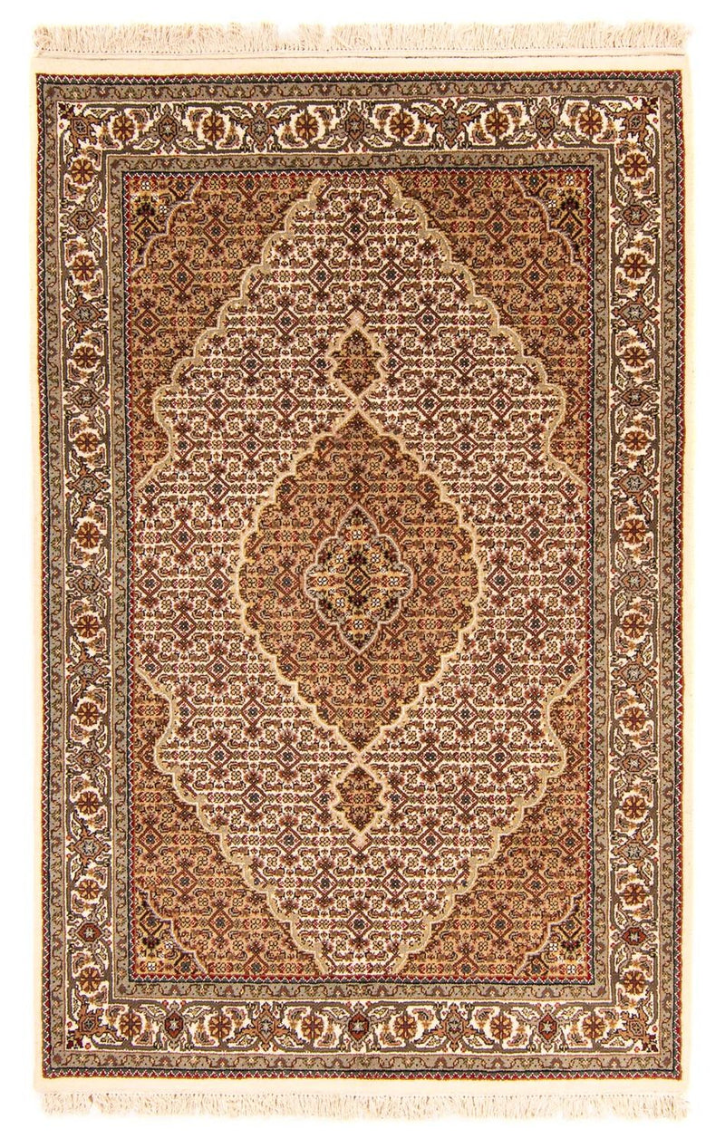 Perzisch tapijt - Tabriz - 193 x 123 cm - beige