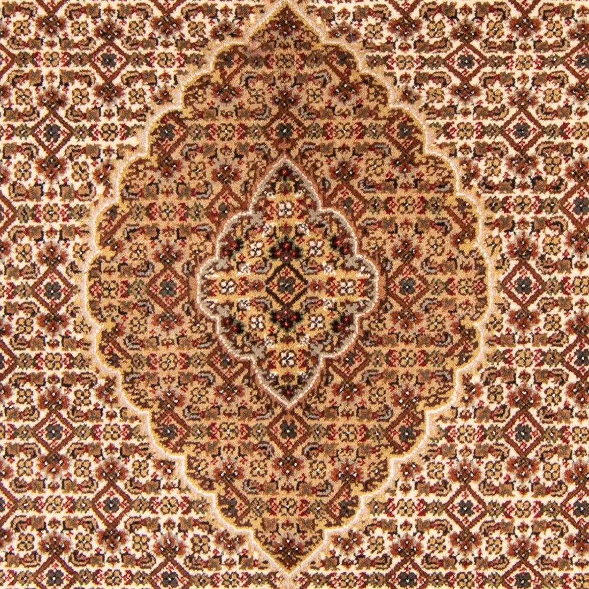 Perzisch tapijt - Tabriz - 193 x 123 cm - beige