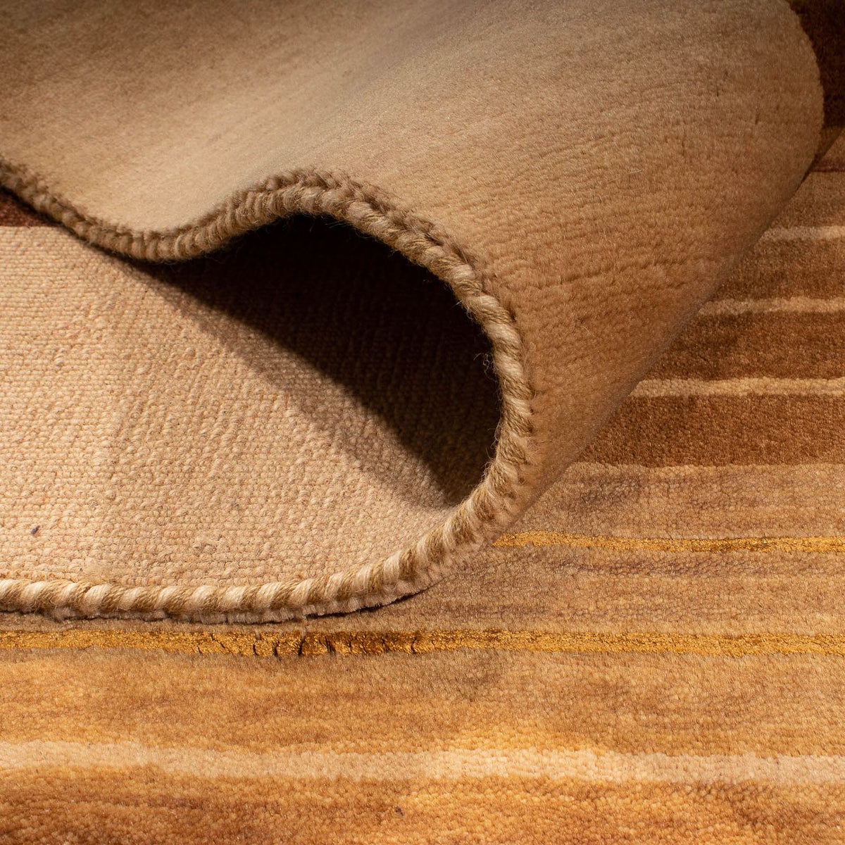 Gabbeh Tapijt - Zacht - 169 x 121 cm - lichtbruin