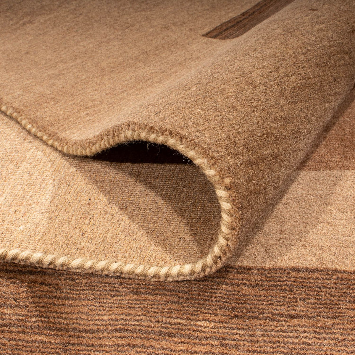 Gabbeh Tapijt - Zacht - 294 x 206 cm - lichtbruin