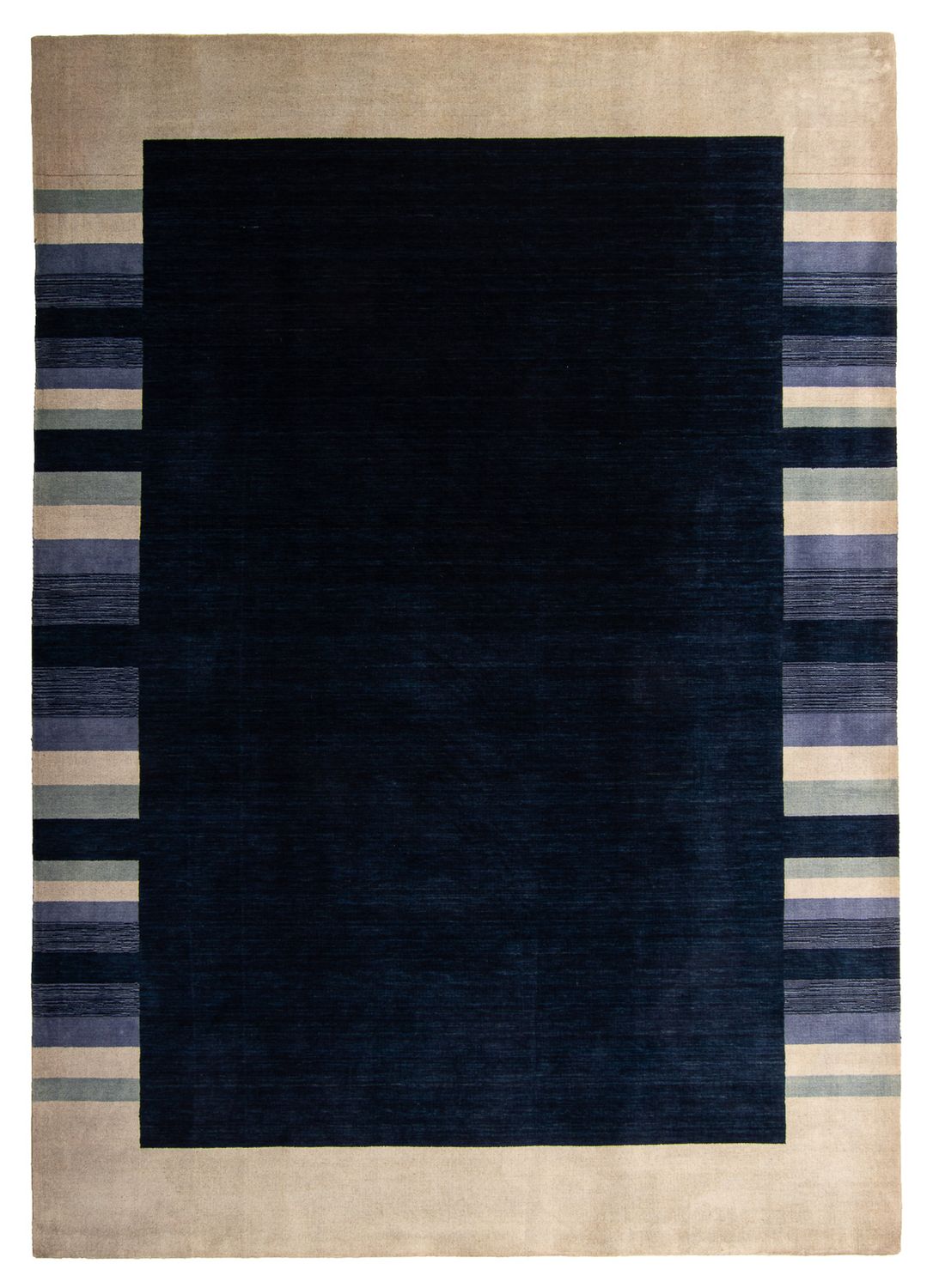 Gabbeh Tapijt - Zacht - 296 x 206 cm - donkerblauw