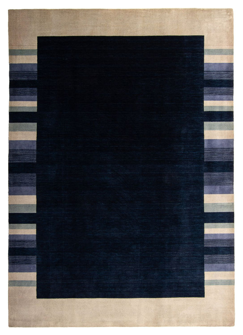 Gabbeh Tapijt - Zacht - 296 x 206 cm - donkerblauw