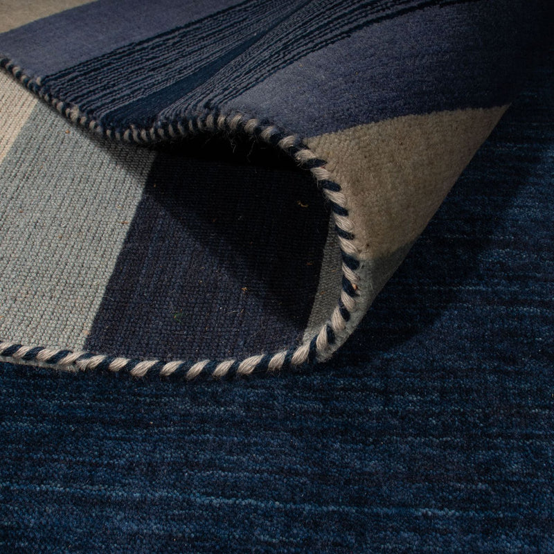 Gabbeh Tapijt - Zacht - 296 x 206 cm - donkerblauw