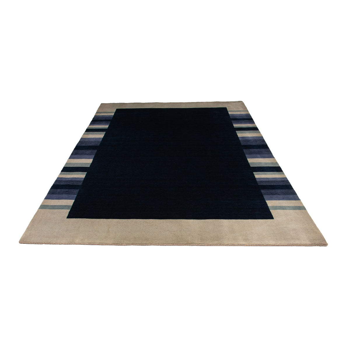 Gabbeh Tapijt - Zacht - 296 x 206 cm - donkerblauw