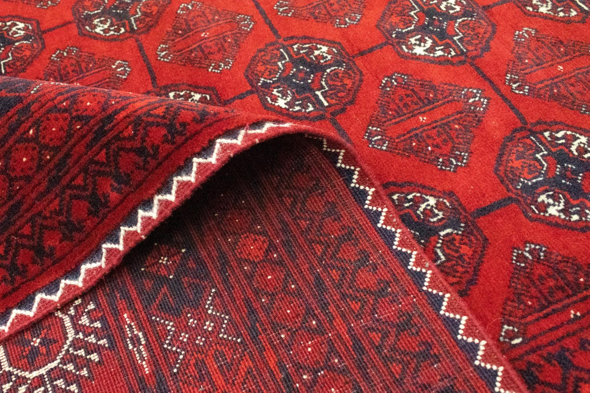 Afghaans tapijt - Bukhara - 301 x 195 cm - donkerrood