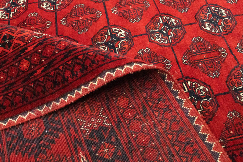 Afghaans tapijt - Bukhara - 298 x 200 cm - donkerrood