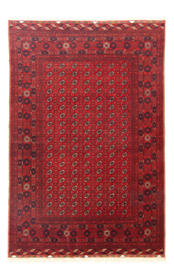 Afghaans tapijt - Bukhara - 299 x 198 cm - donkerrood