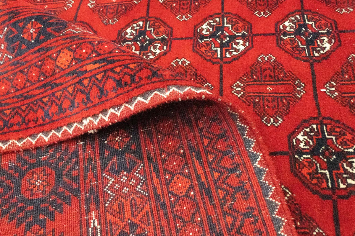 Afghaans tapijt - Bukhara - 299 x 198 cm - donkerrood