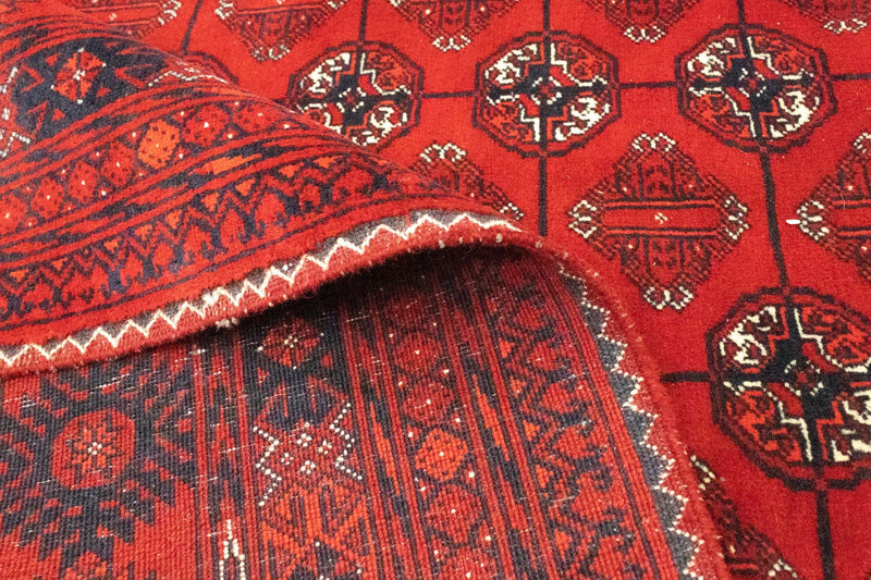 Afghaans tapijt - Bukhara - 299 x 198 cm - donkerrood