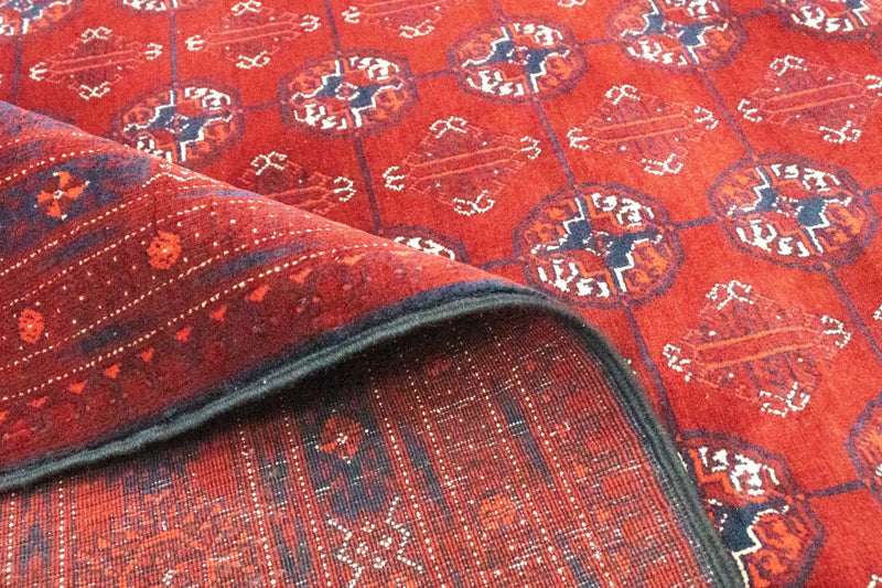 Afghaans tapijt - Bukhara - 297 x 198 cm - donkerbruin