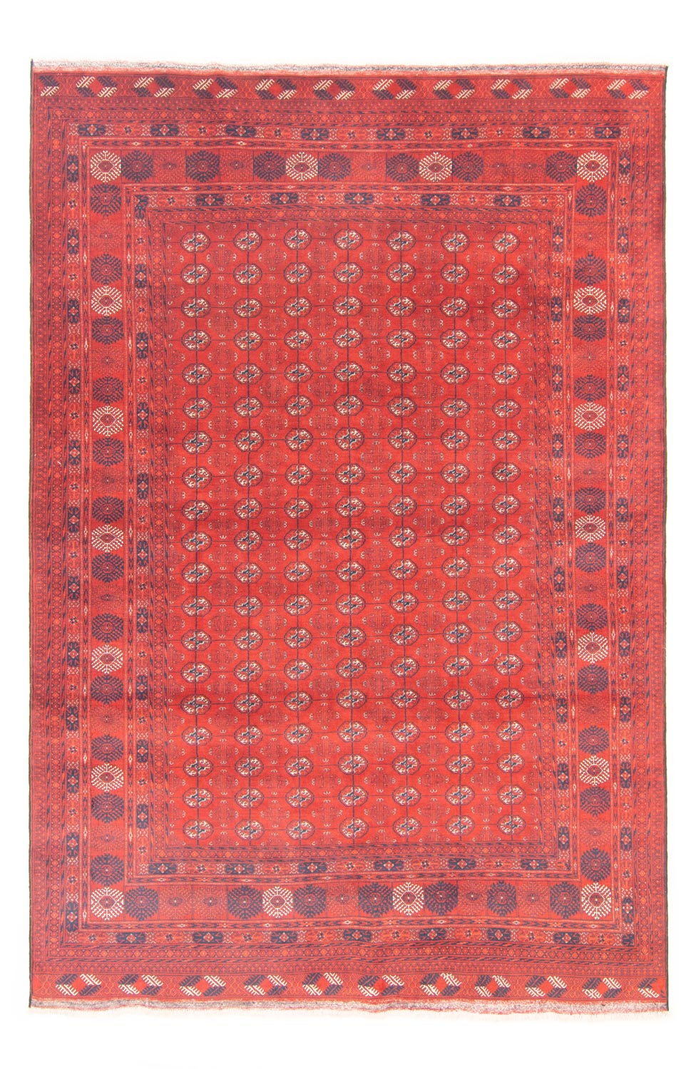 Afghaans tapijt - Bukhara - 292 x 196 cm - donkerrood