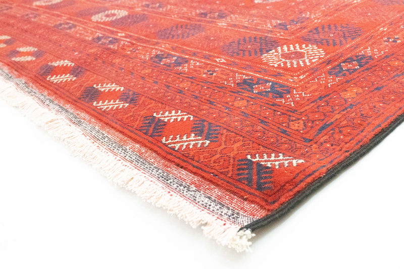 Afghaans tapijt - Bukhara - 292 x 196 cm - donkerrood