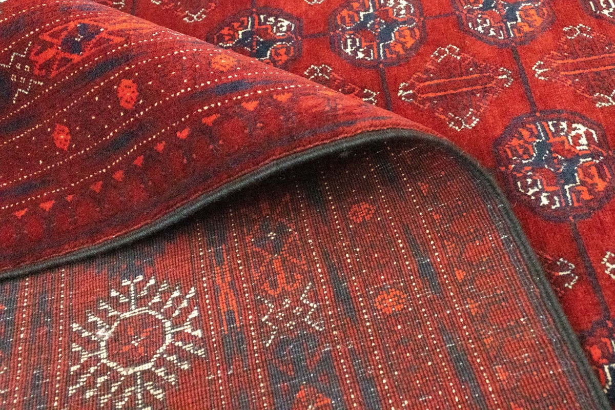 Afghaans tapijt - Bukhara - 301 x 196 cm - donkerrood