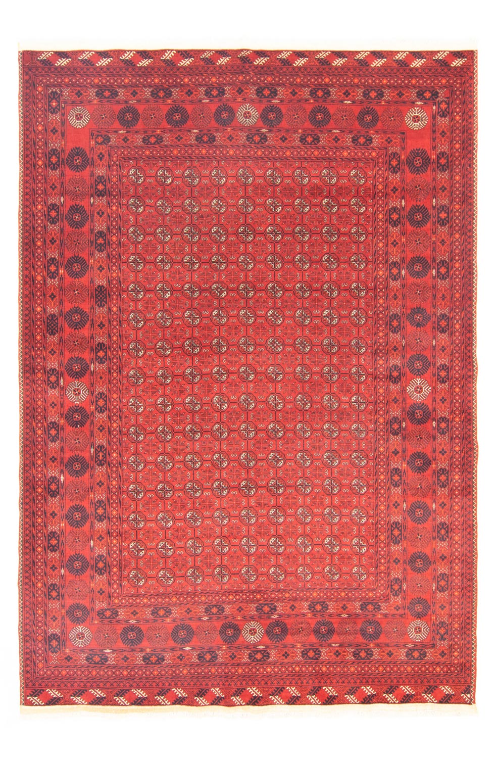 Afghaans tapijt - Bukhara - 295 x 199 cm - donkerrood