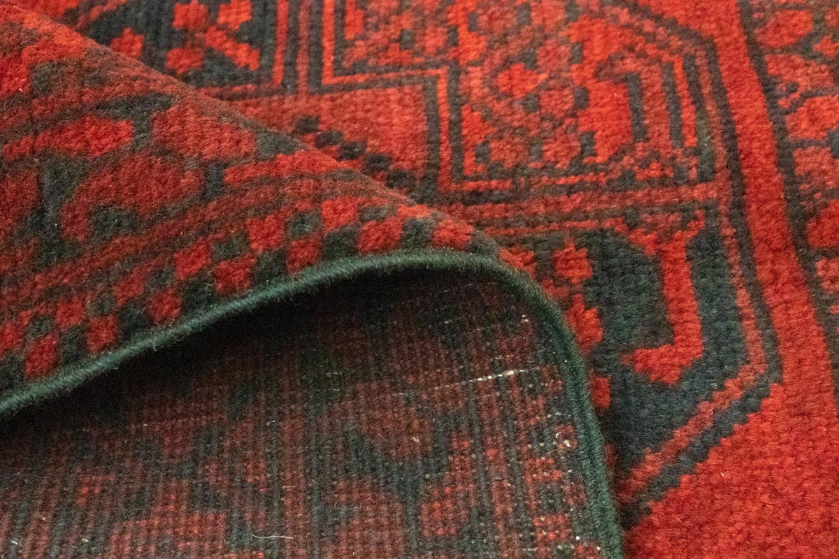 Afghaans tapijt - Filpa - 145 x 96 cm - rood