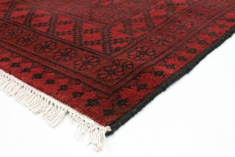 Afghaans tapijt - Filpa - 140 x 100 cm - rood
