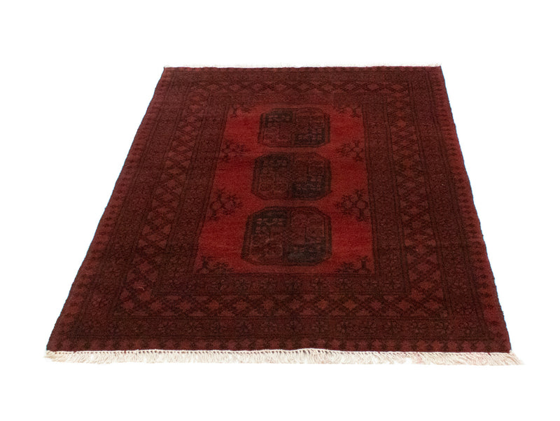 Afghaans tapijt - Filpa - 140 x 100 cm - rood