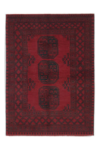 Afghaans tapijt - Filpa - 139 x 102 cm - rood