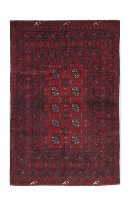Afghaans tapijt - Filpa - 145 x 93 cm - rood