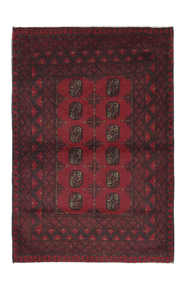 Afghaans tapijt - Filpa - 148 x 103 cm - rood