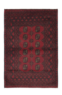 Afghaans tapijt - Filpa - 148 x 103 cm - rood
