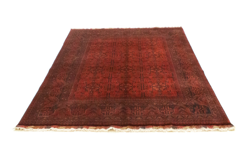 Afghaans tapijt - Kunduz - 194 x 147 cm - rood