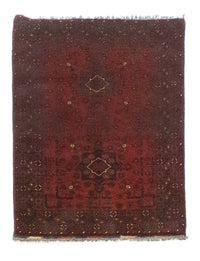 Afghaans tapijt - Kunduz - 125 x 78 cm - rood